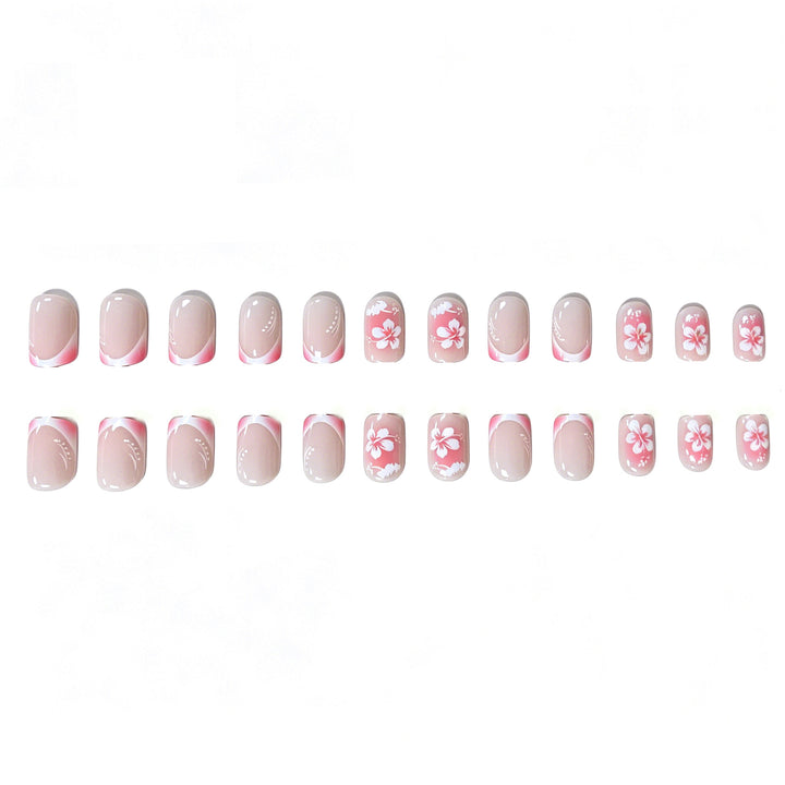 Floral Acrylnageldesign Karnz