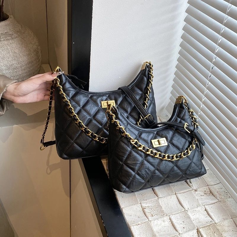 Gep quiltete Luxus-Handtasche Karnz