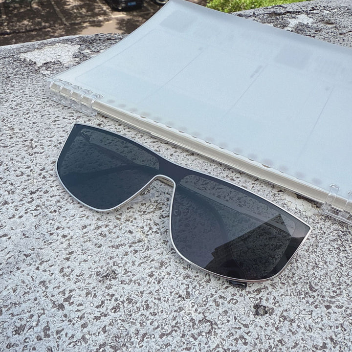 Oversized Shield Sonnenbrille Karnz