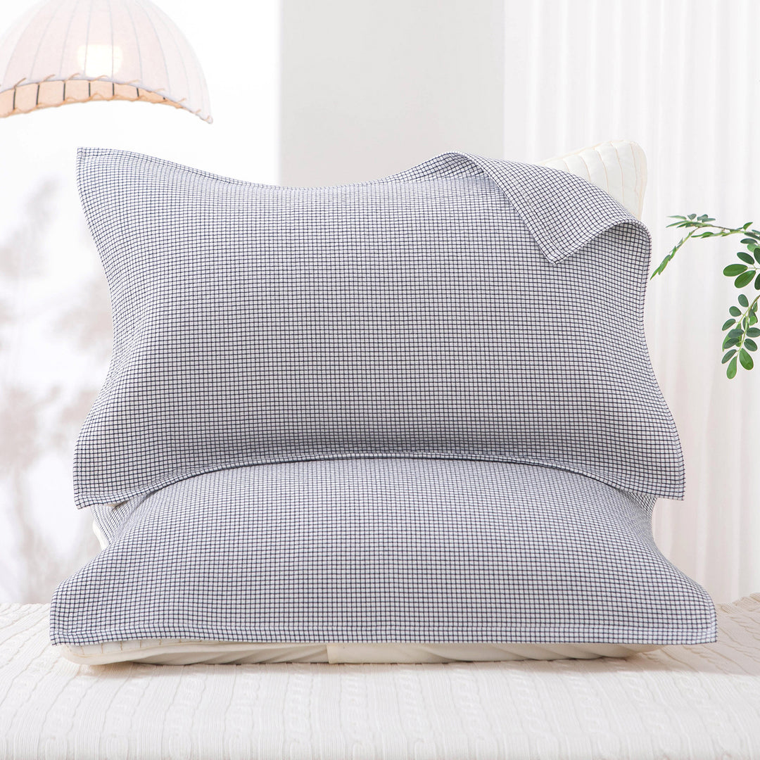 Damen Kissenbezug mit filigranem Blumenmotiv Karnz