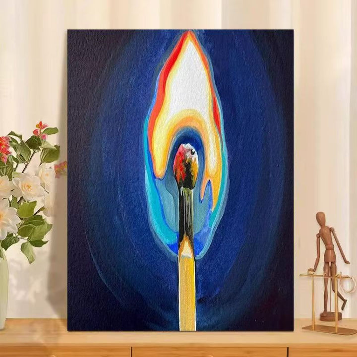 Abstract Smoke Art Print Karnz