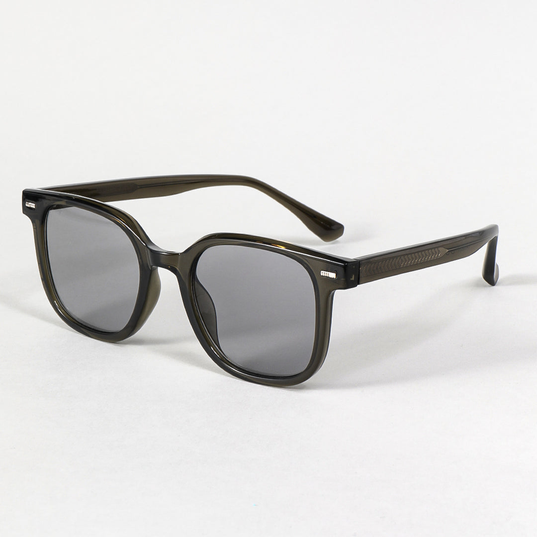 Damen modische Sonnenbrille mit markantem rechteckigen Rahmen und UV-Schutz Karnz