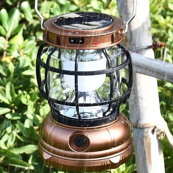 Vintage-inspirierte Outdoor-Camping-Laterne Karnz