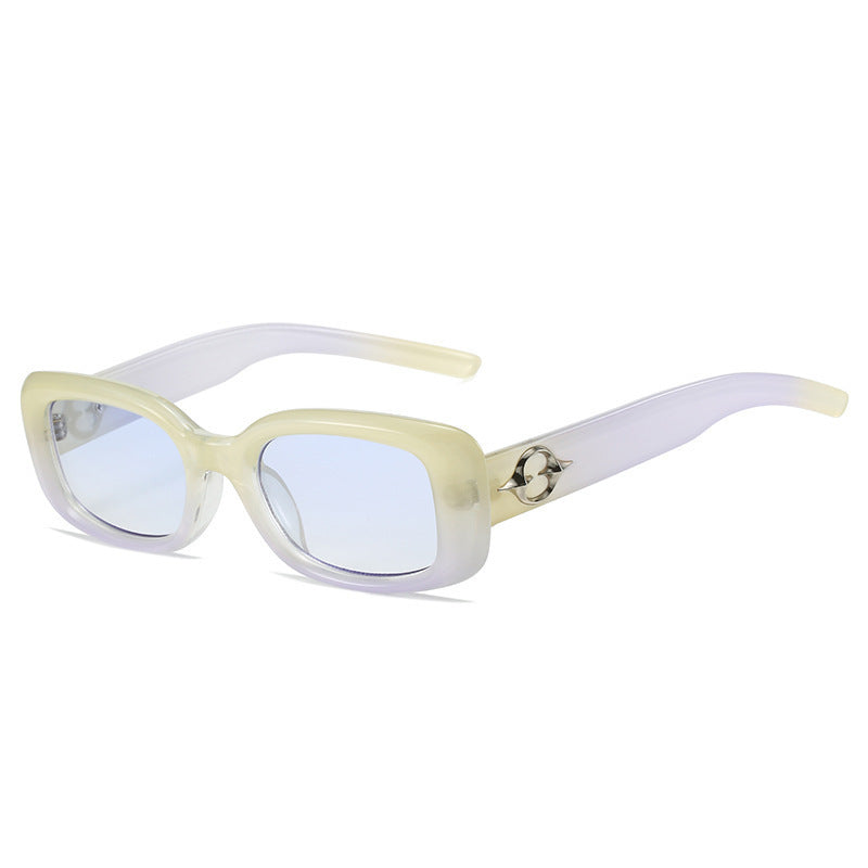 Damen trendige quadratische Sonnenbrille Karnz