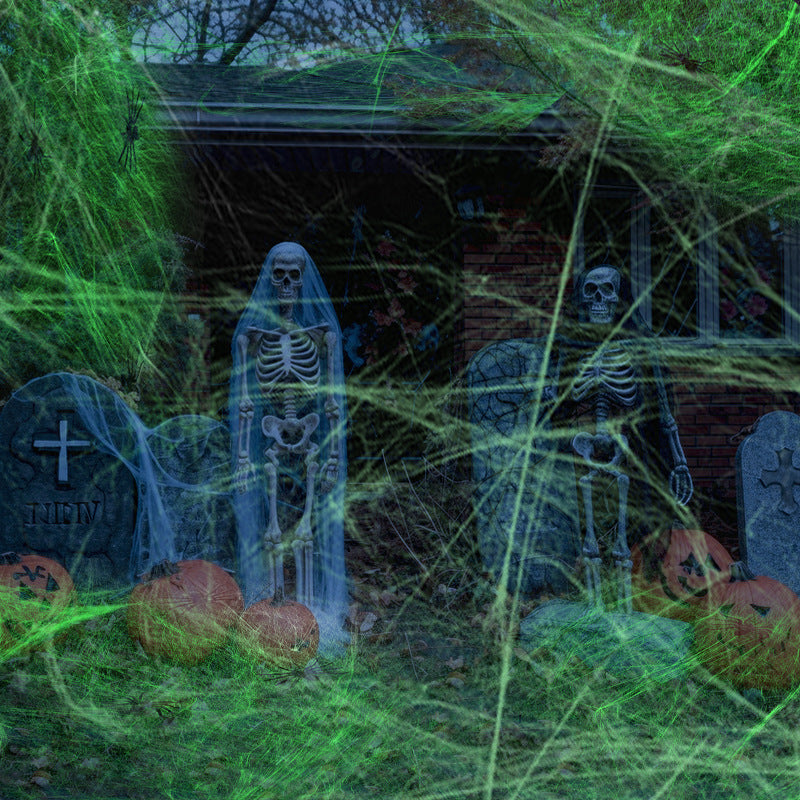 Glow-in-the-Dark Dekorstoff Karnz