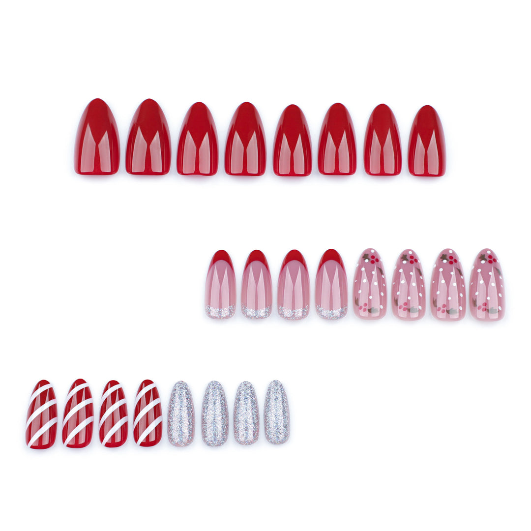 Kreative Nagelkunst mit Weihnachtsmotiven Karnz