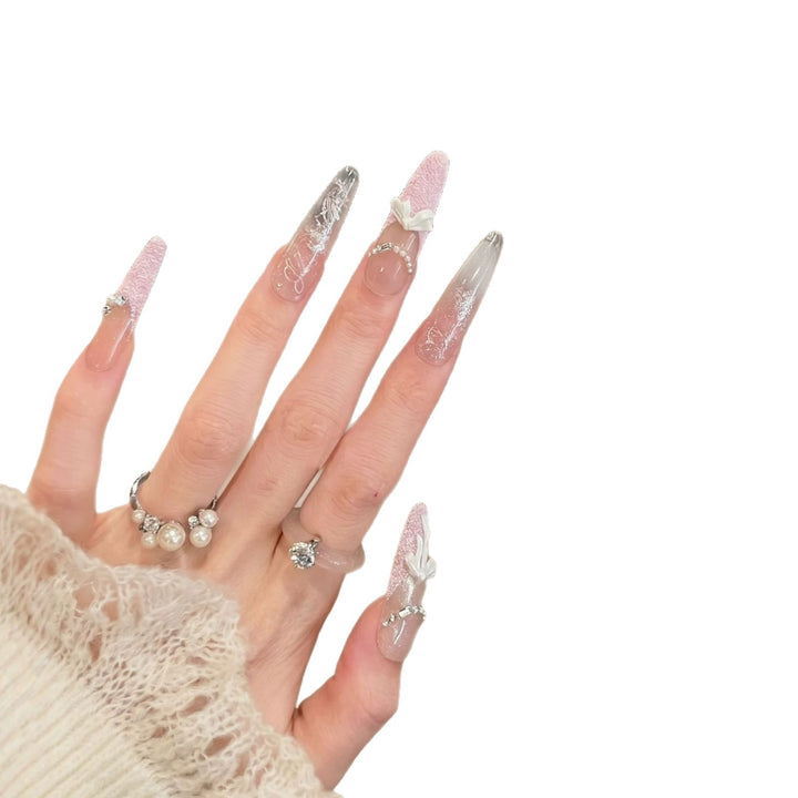 Elegante Stiletto-Nagelkunstverlängerungen Karnz