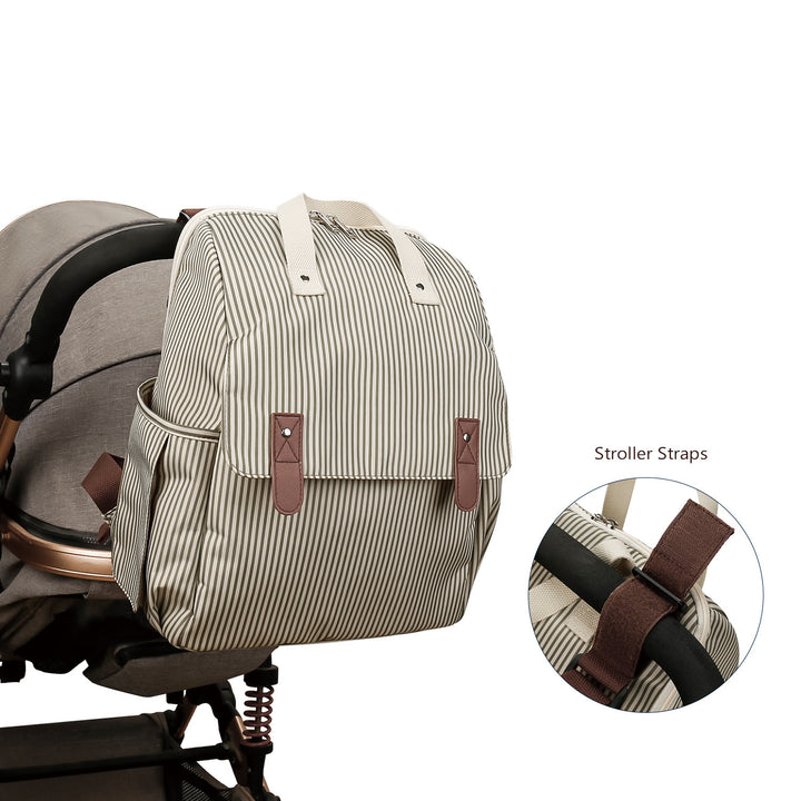 Multifunktionaler Wickelrucksack mit Integrierter Wickelunterlage Karnz