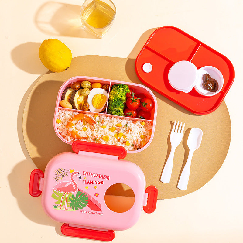 Kreatives Cartoon-Themen Lunchbox-Set