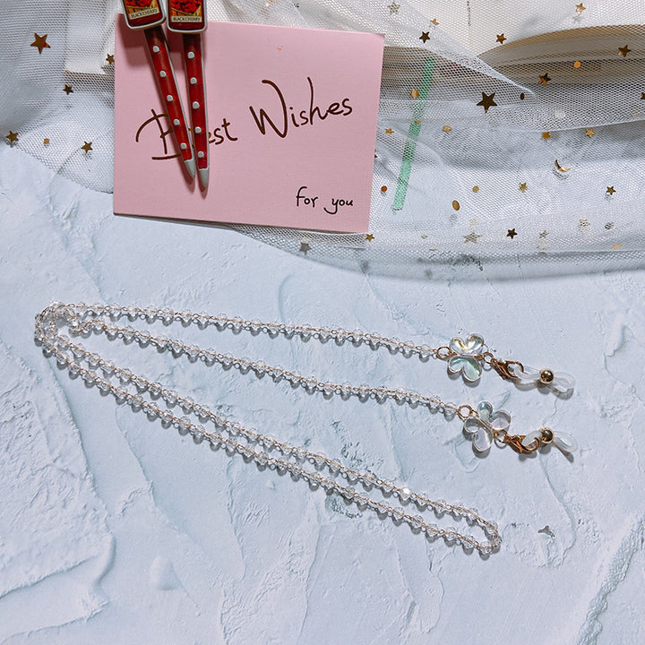 Perlen-Brillenhalterkette mit Eleganten Anhängern Karnz