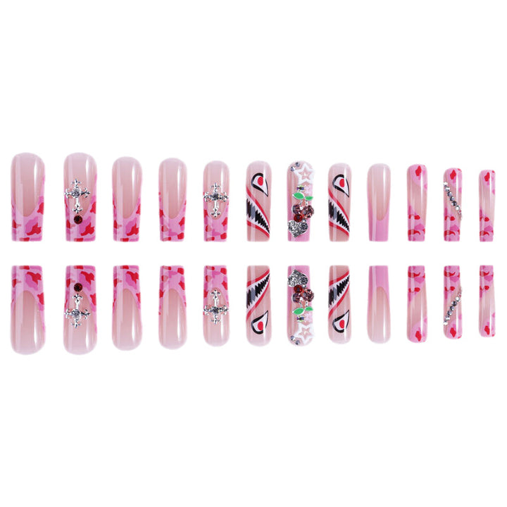 Dekoratives Acryl-Nagelset