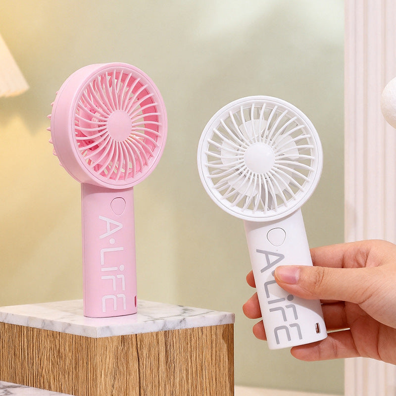Damen Tragbarer USB Handventilator mit ergonomischem Design und variabler Geschwindigkeitsregelung Karnz