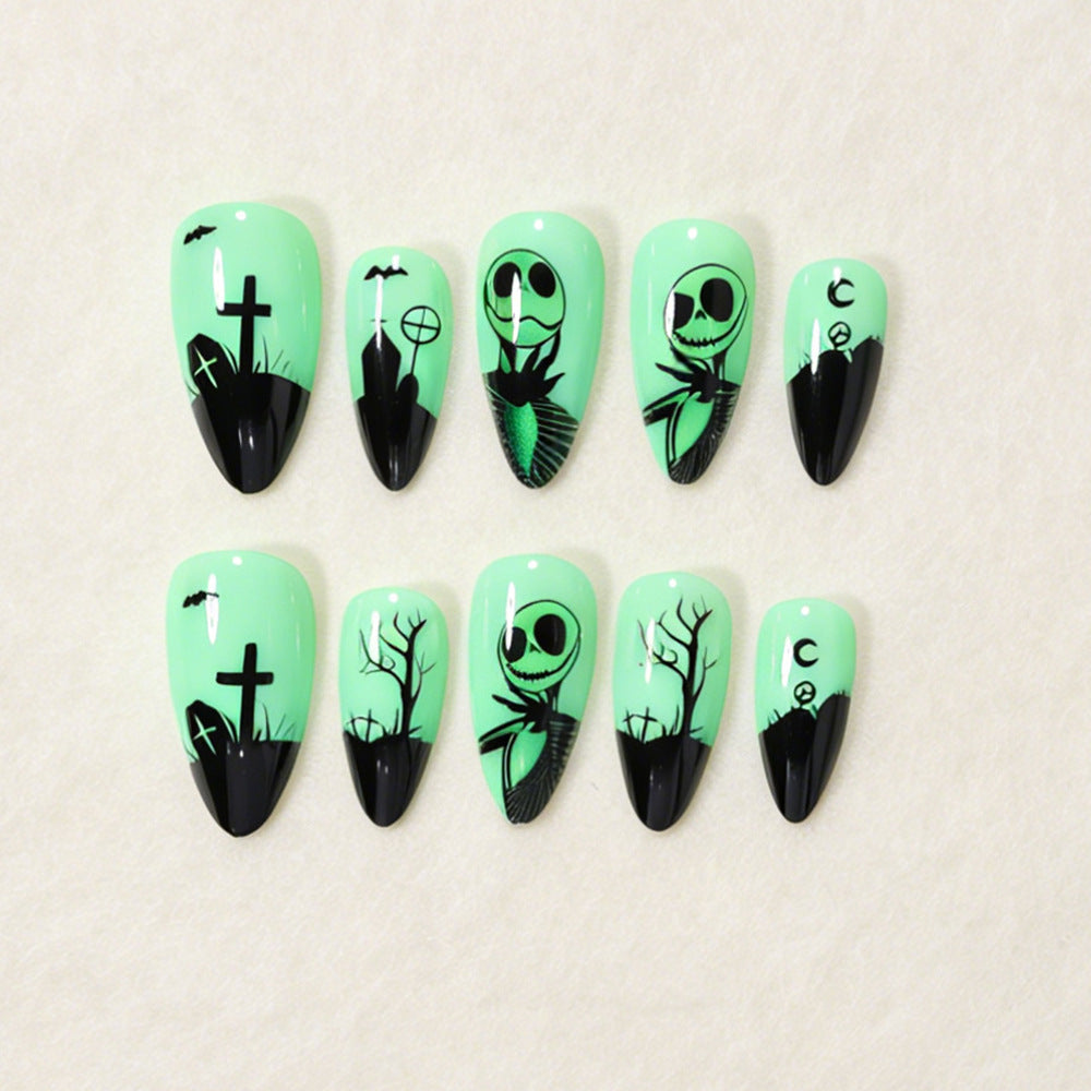Leuchtende Nagelkunst Karnz