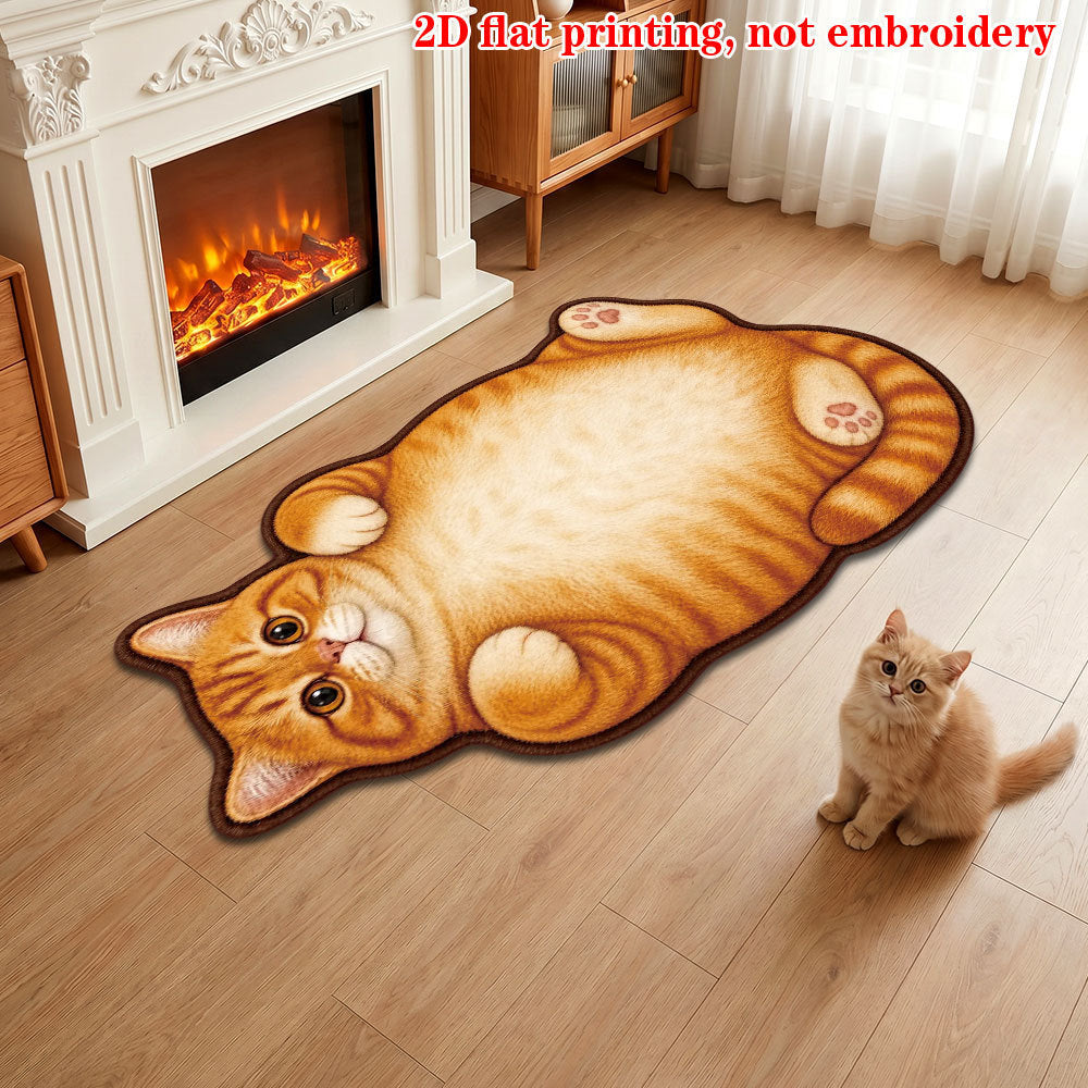Plüsch Cartoon Katze Teppich