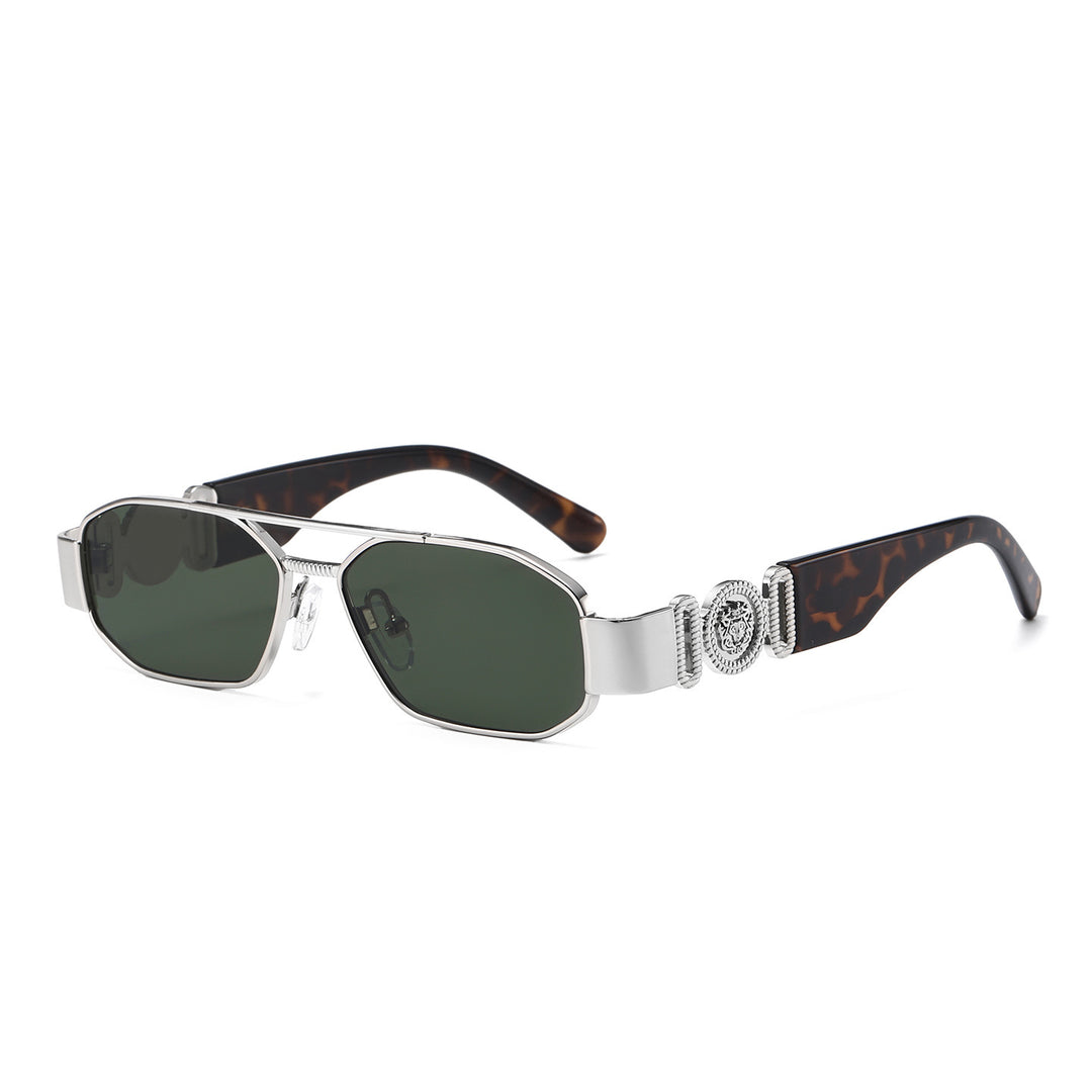 Stylische Übergroße Achtkantige Sonnenbrille Karnz