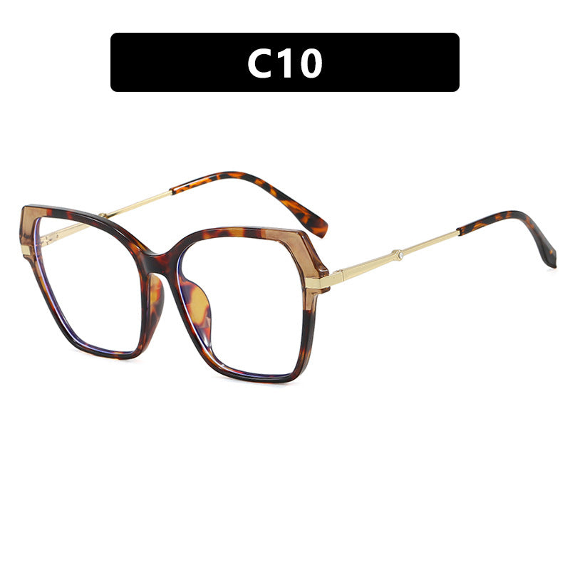 Damen quadratische Sonnenbrille mit elegantem Metallrahmen und schützendem UV-Filter Karnz