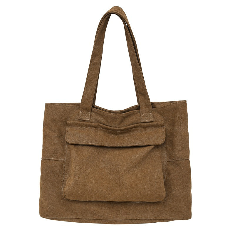 Geräumige Multifunktions-Tote mit vielen Taschen