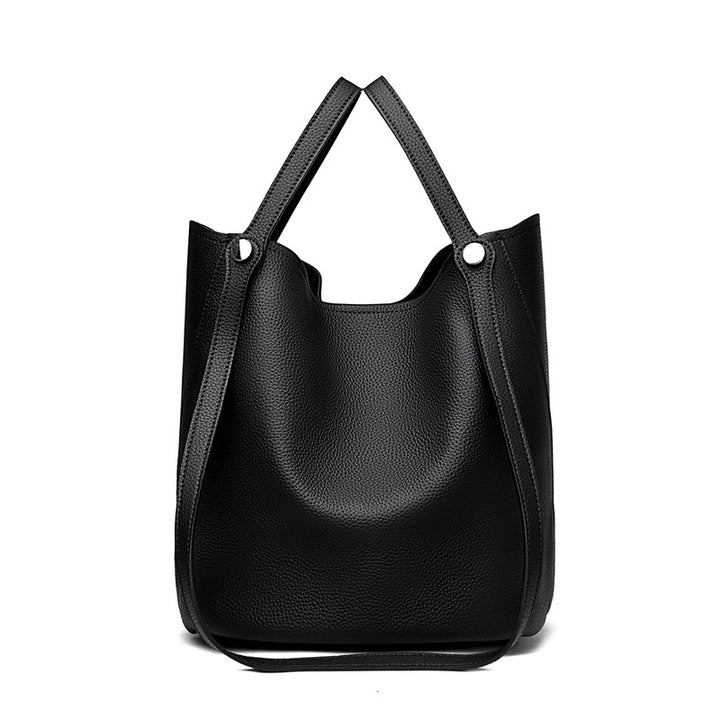 Legere Leder Eimer Tasche Karnz