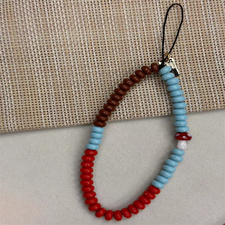 Obst-themed Perlencharms Lanyard Karnz