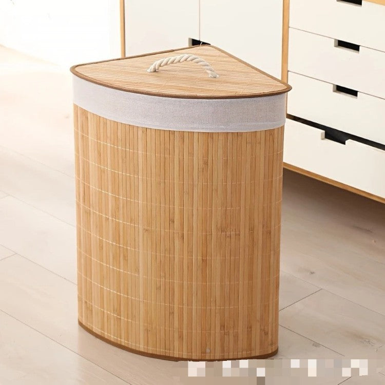 Aufbewahrungskorb mit Natürlichem Bambusdesign Karnz