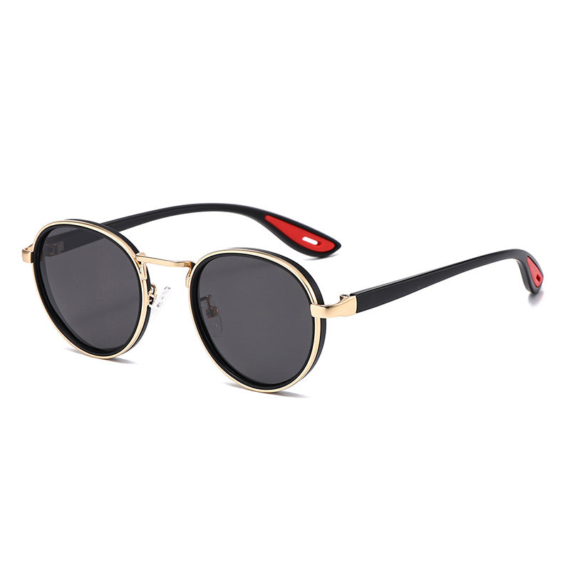 Vintage Rundrahmen Sonnenbrille Karnz