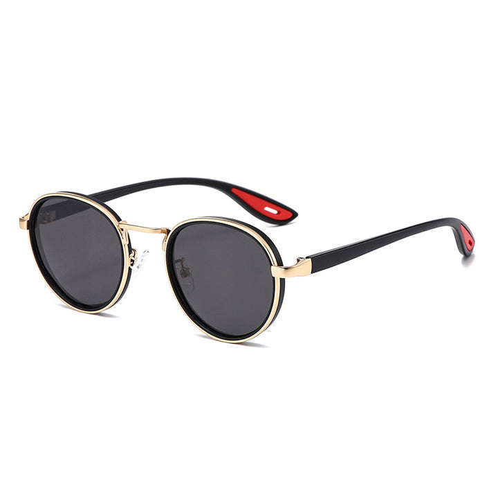 Vintage Rundrahmen Sonnenbrille Karnz