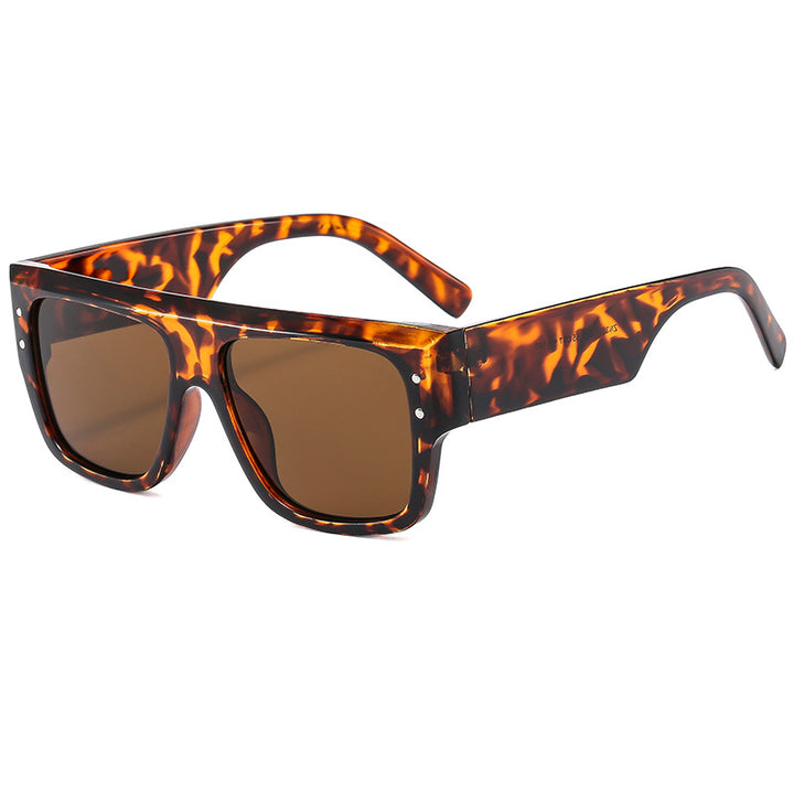 Damen Oversized Sonnenbrille im stilvollen Schildpatt-Design Karnz