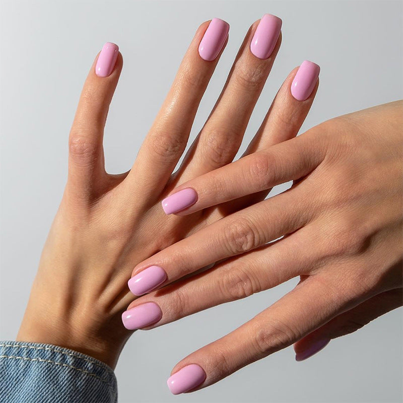 Press-On Nagelset mit glatter Hochglanz-Oberfläche Karnz