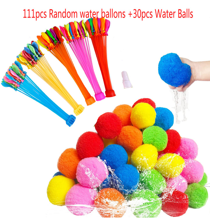 Unisex Wasserballons und weiche Wasserbälle Set Karnz
