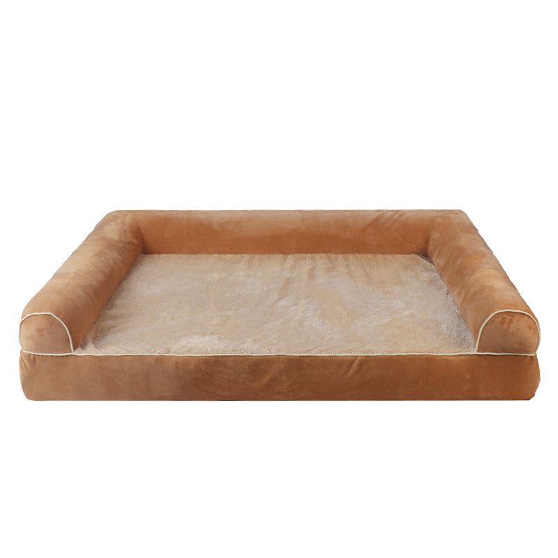 Plüsch-Orthopädisches Hundebett