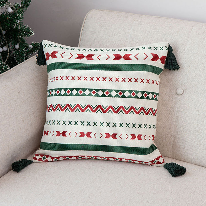 Weihnachtsbaum-Kuschelkissen