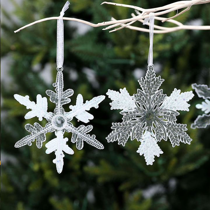 3D Dekorativer Schneeflockenornament