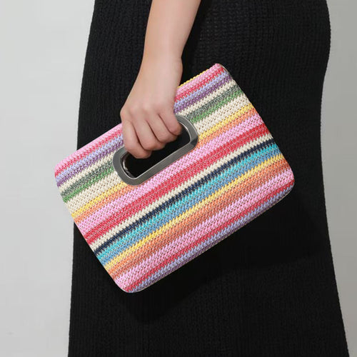 Stilvolle Gewebte Handtasche