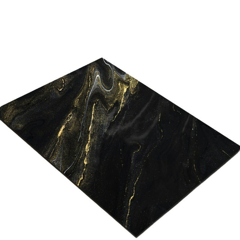 Stilvolle Küchenmatte mit Marmor-Effekt Karnz