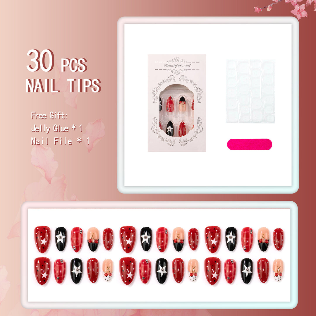 Künstlerische Press-On Nagelkollektion