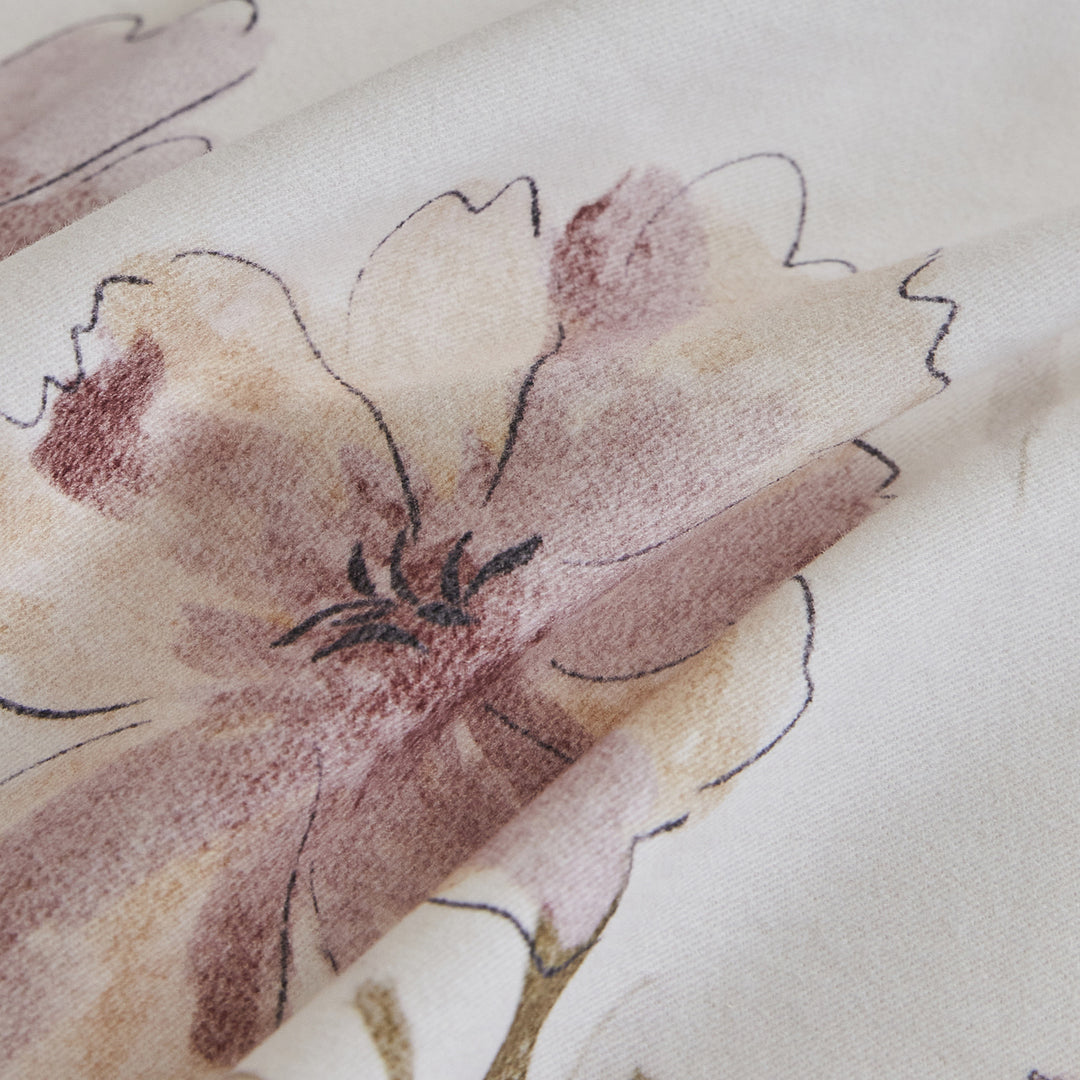 Ombre gestreiftes Baumwollsatin Bettbezug-Set
