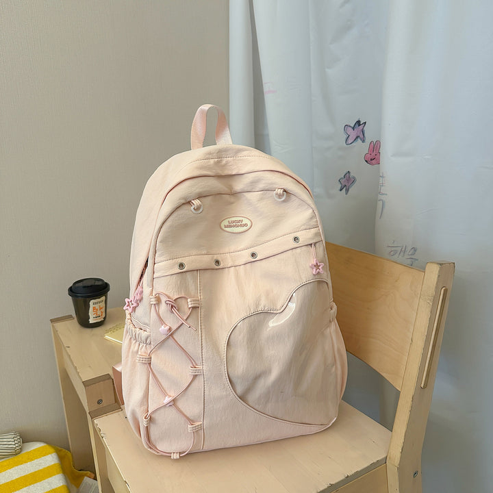 Herz-Applikation Freizeit Rucksack Karnz