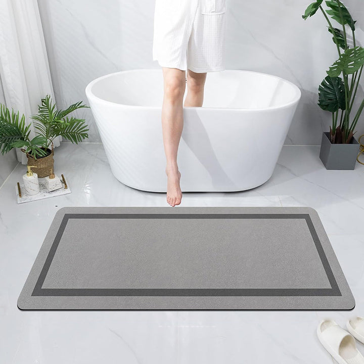 Plüschabsorbierende Badematte Karnz