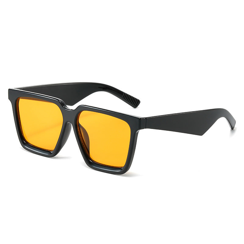 Oversized Schildpatt Mode Sonnenbrille Karnz