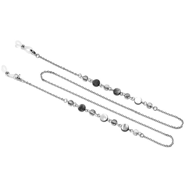 Elegante Kristallperlen Brillen Kette Karnz