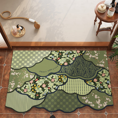 Floral-Motiv Bereichsmatte