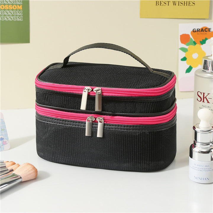Dual Compartment Makeup Organizer Case Karnz