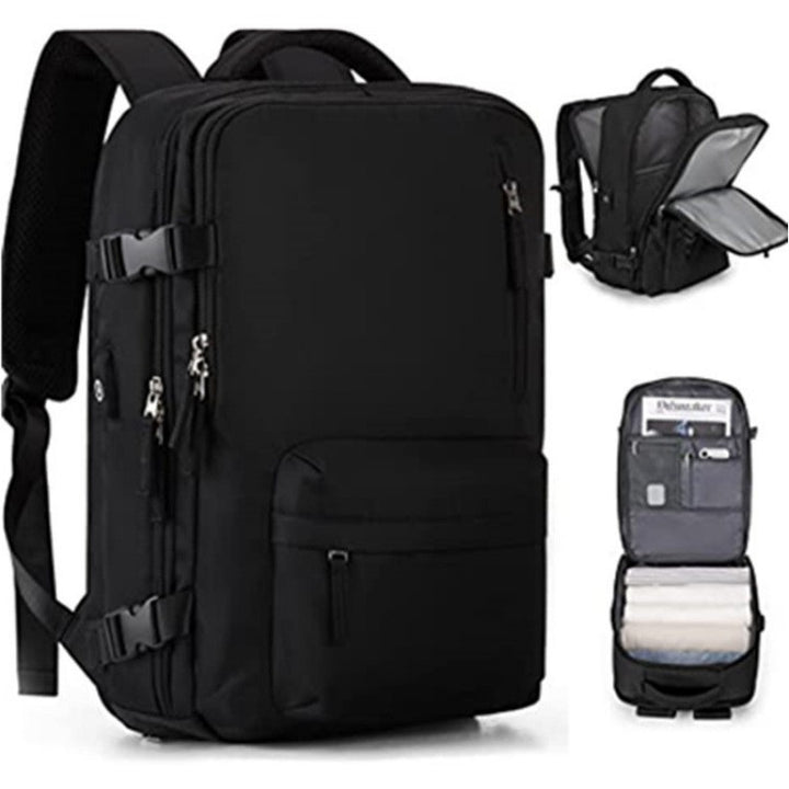 Multi-Fach Stilvoller Reise-Rucksack Karnz