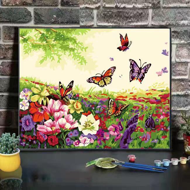 Szenische Berglandschaft Kunst Leinwanddruck Karnz
