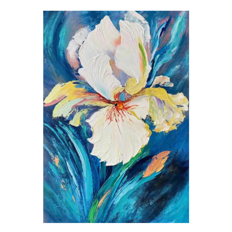 Florale impressionistische Leinwandkunst