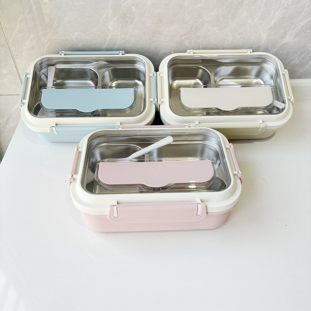 Mehrfach-Abschnitt Edelstahl Lebensmittel Aufbewahrung Lunchbox