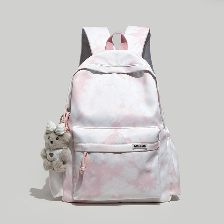 Leichte Freizeit-Rucksack mit Plüsch-Schlüsselanhänger Karnz