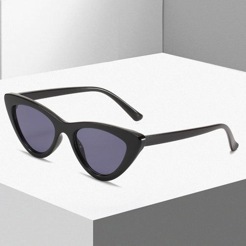 Damen Cat-Eye Sonnenbrille mit futuristischem Design und robustem Rahmen Karnz
