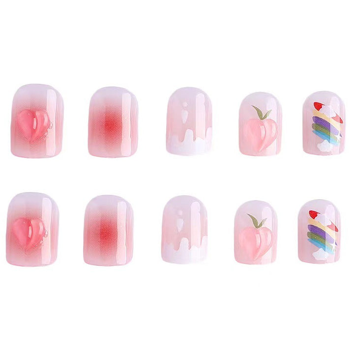 Kreative Nagelkunst mit Obst- und Blumenmotiven Karnz