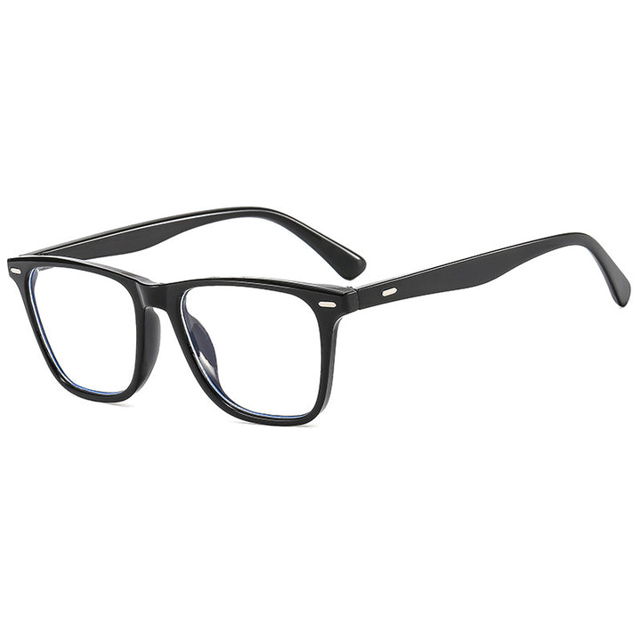 Damen klare Brille mit hochwertigem Kunststoffrahmen Karnz